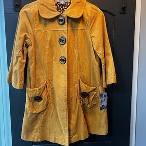 Corduroy coat women’s in size medium new with tags